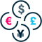 Multi currency icon