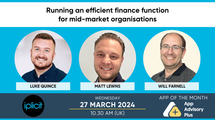 Running an efficient finance function