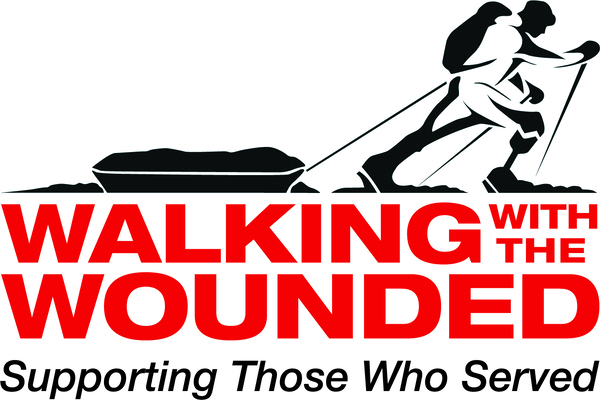 Walking with the wounded logo Walking with the wounded logo