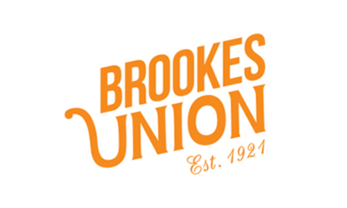 Brookes Union White Logo