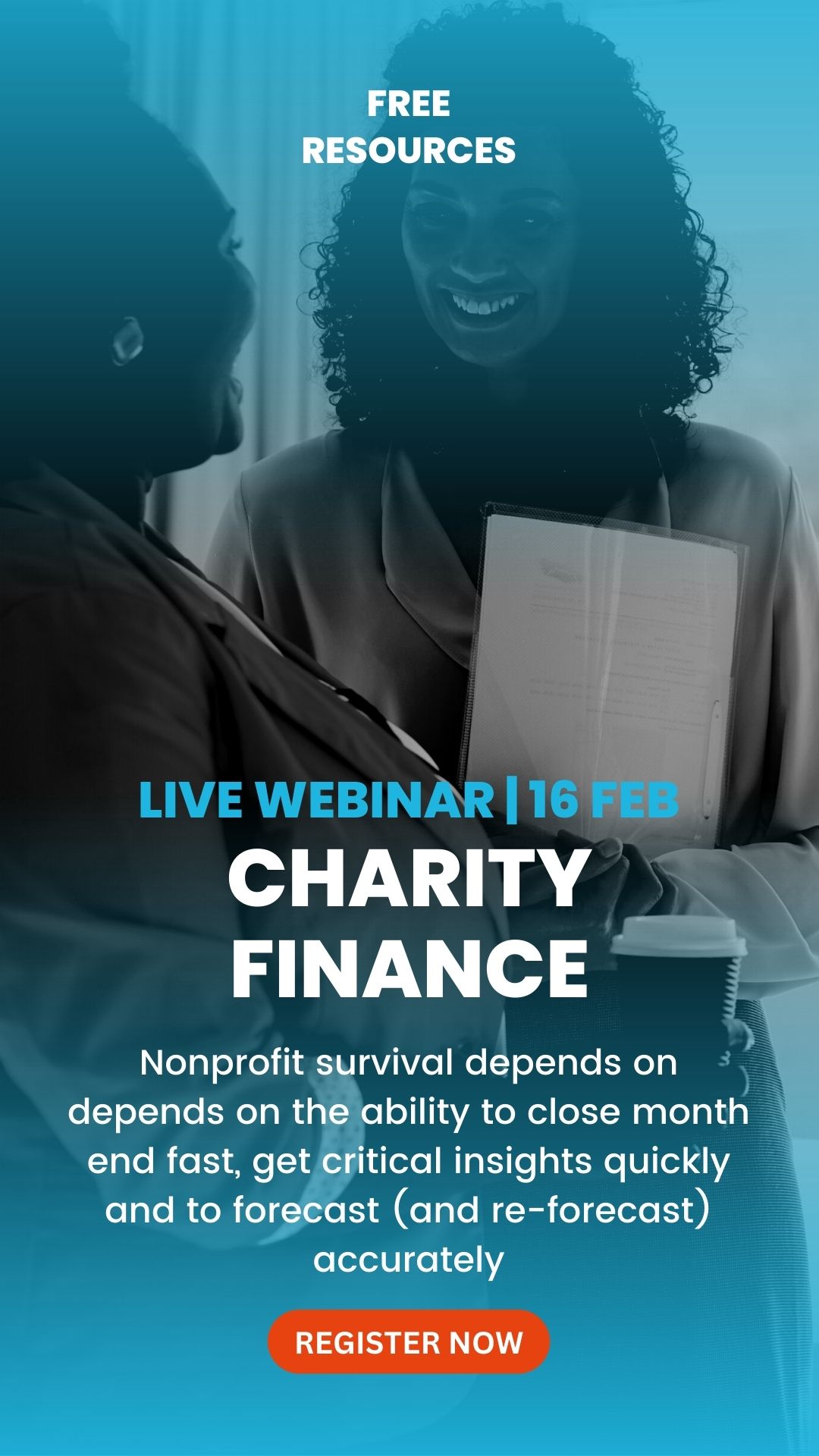 Charity Finance Webinar Banner