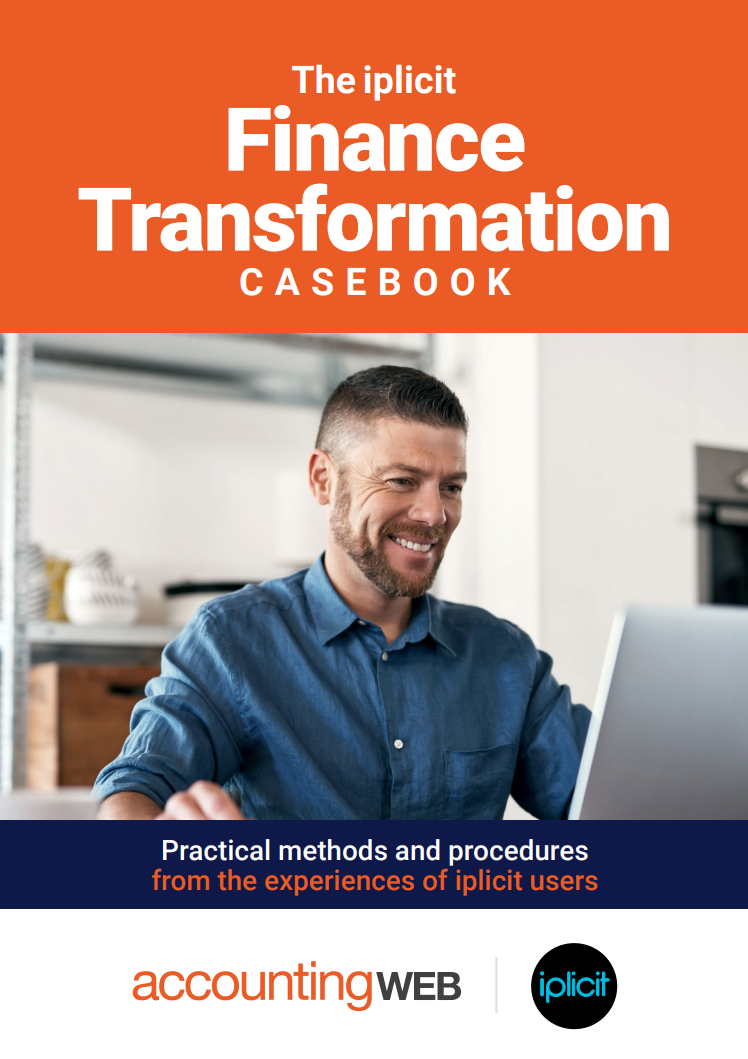 Guide - The iplicit Finance Transformation Casebook - AccountingWEB