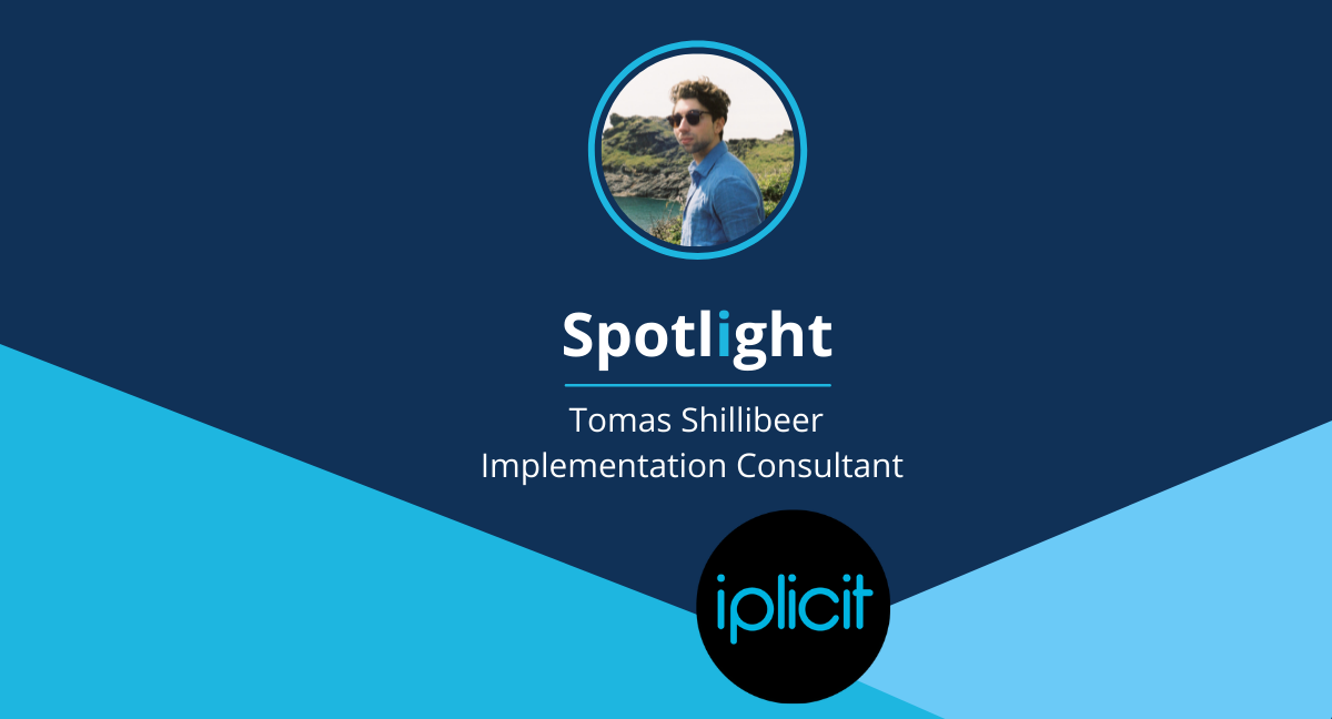 Spotlight on Tomas Shillibeer, implementation consultant