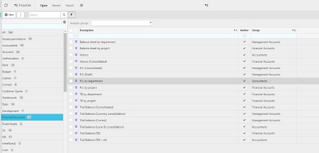 Comprehensive Preconfigured Reports