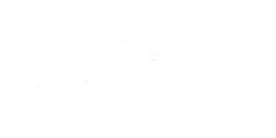 The Grand Theatre Blackpool White Logo