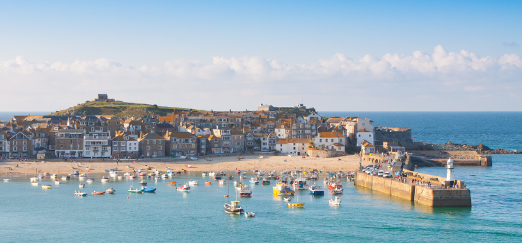 a harbour with boats