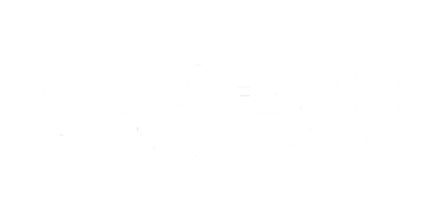 The Grand Theatre Blackpool White Logo